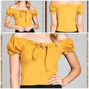 Beautiful Fashion Short Sleeve off the shoulder